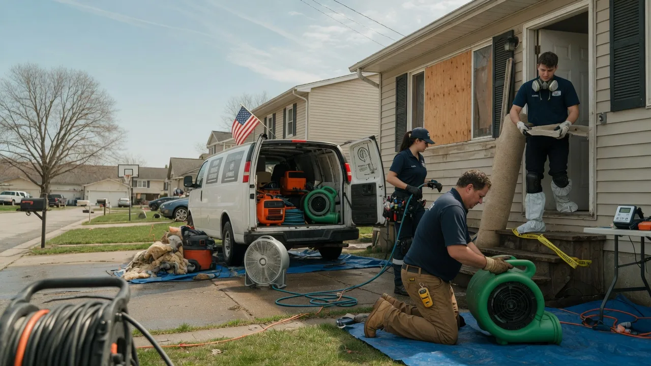 Water Damage Restoration in Lowden, IA near me